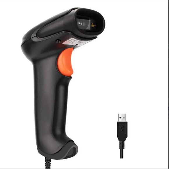 Tera Wired Plug n Play 1D Barcode Scanner w/Codes, 3106-1 - Picture 6 of 10